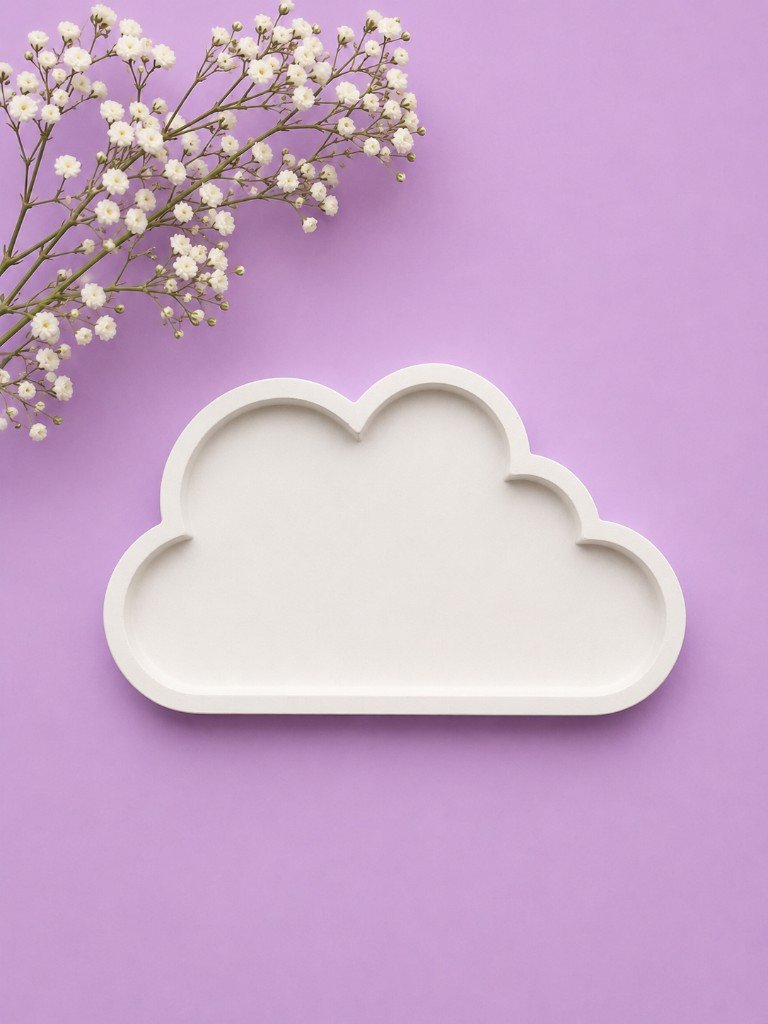 Nube de yeso para pintar